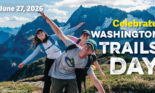Enjoy your trails, Washington