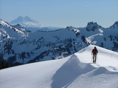 There's more to look at than Mount Rainier. Photo by Brenda Beck.
