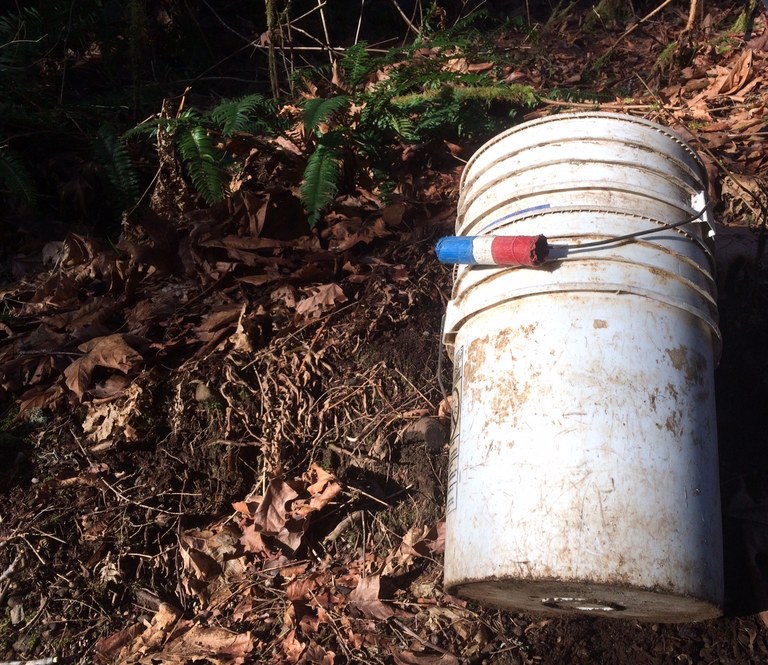 Buckets. Photo by Charlie Wakenshaw.