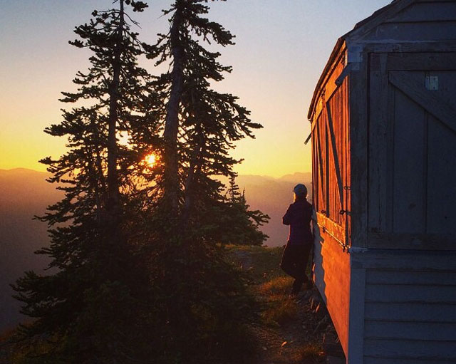 Dodger Point by  Taking in the sunset at the tough-to-reach Dodger Point Lookout. Photo by Ashley Hankins