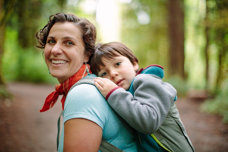Shanti Hodges with her son, Mason. Photo courtesy Shanti Hodges. 