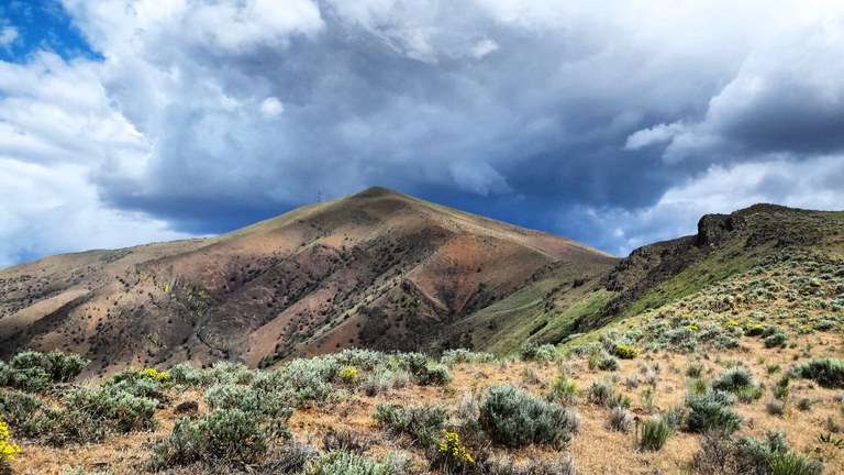 Baldy Mountain from a distance by PiperMarmalade.jpeg