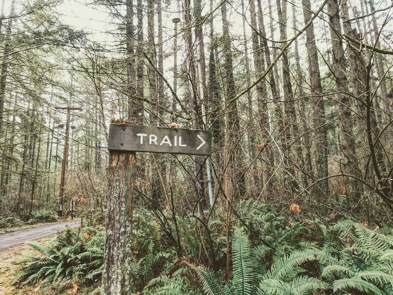 Millersylvania trail sign. Photo by schmerica79.