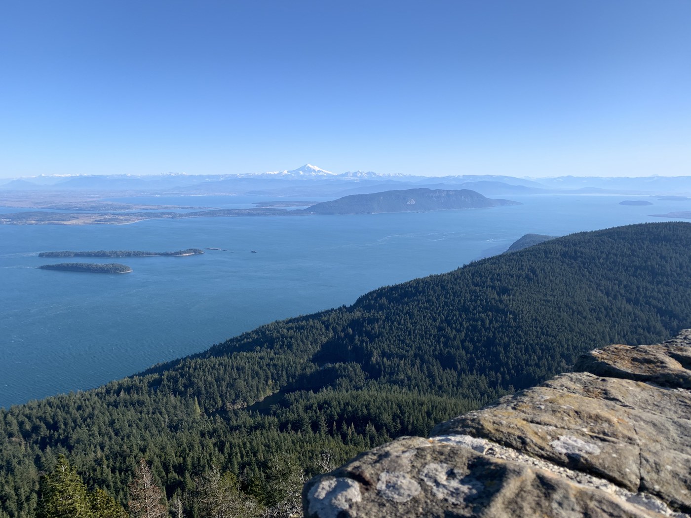 View from Mount Constitution. Photo by Phaunts.