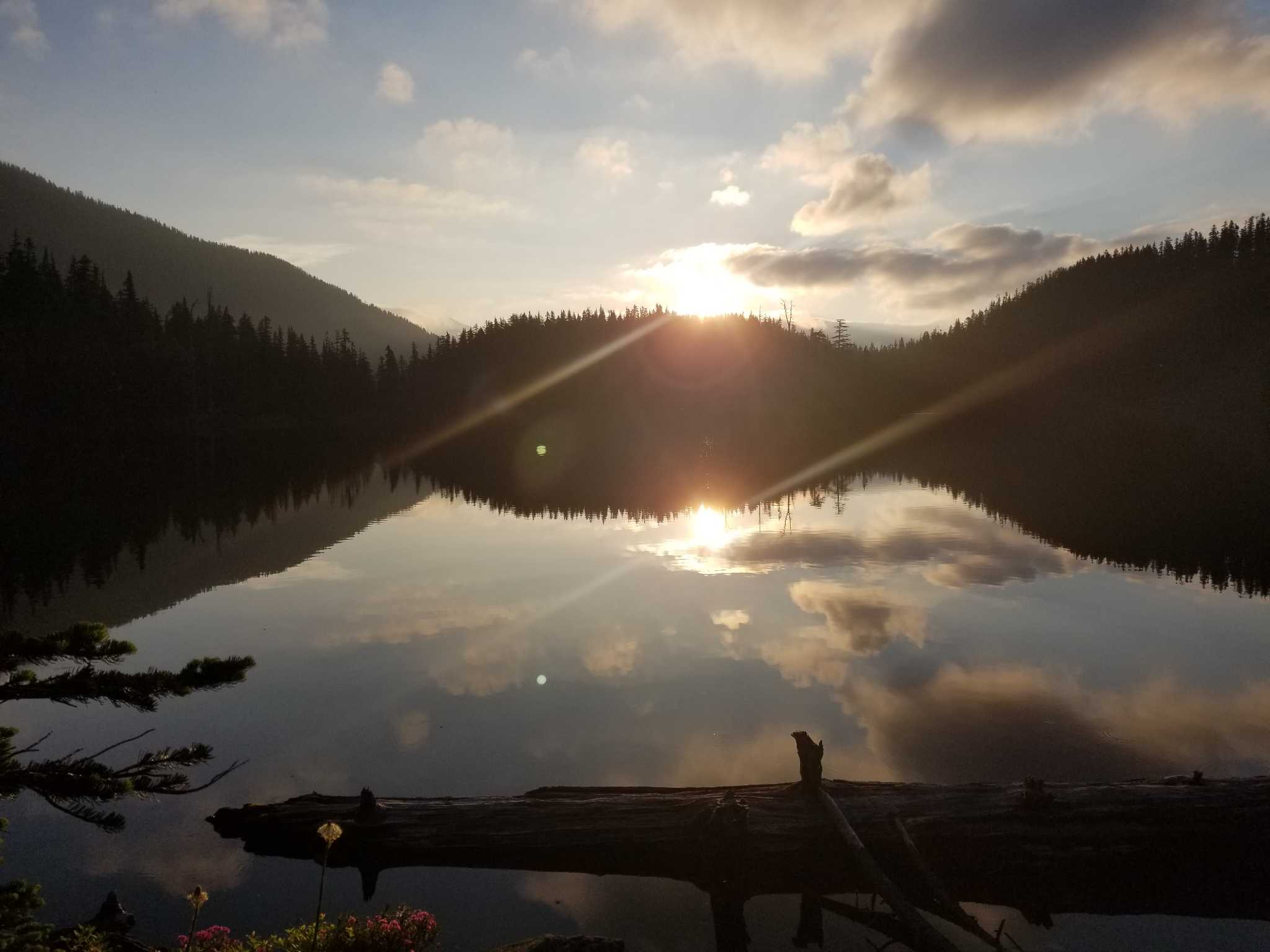 Thompson Lake in July by AuntieQueenBee