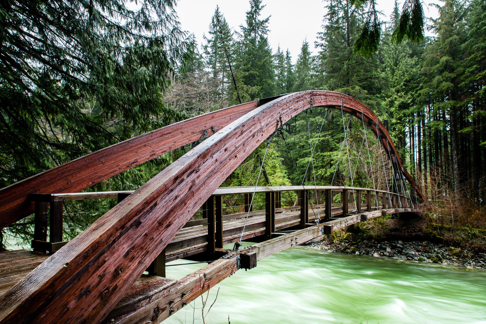 Middle Fork Snoqualmie bridge. Photo by The Warder. Middle Fork Snoqualmie. Photo by The Warder..jpeg