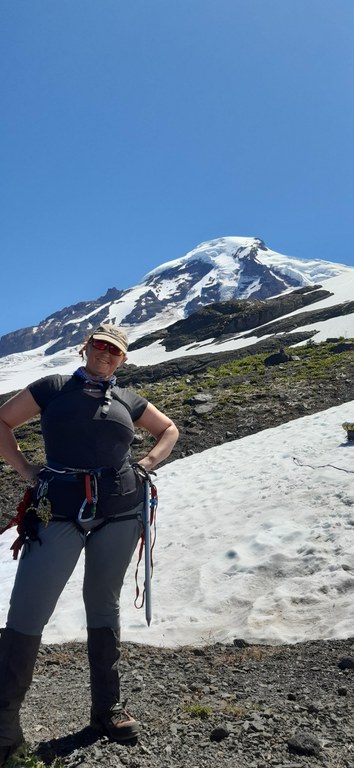Bonnie at Rainier Bonnie at Rainier