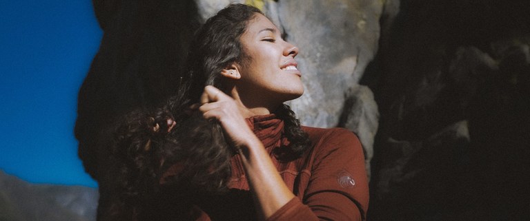 Ina in a still from the film. Image by Sanjana Sekhar. Ina in a still from the film.