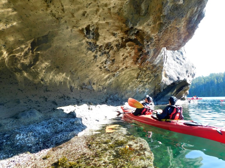 Exploring via kayak. Photo courtesy UnCruise Adventures.