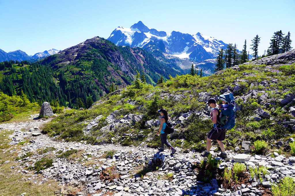 Chain Lakes Loop - photograph by Carmen Li