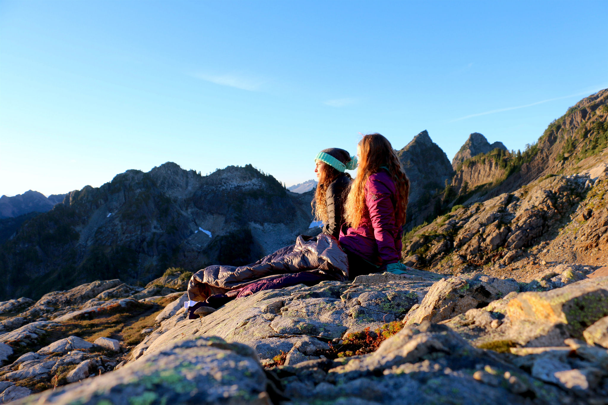 Watching the sunset. Photo by Molly Henling.