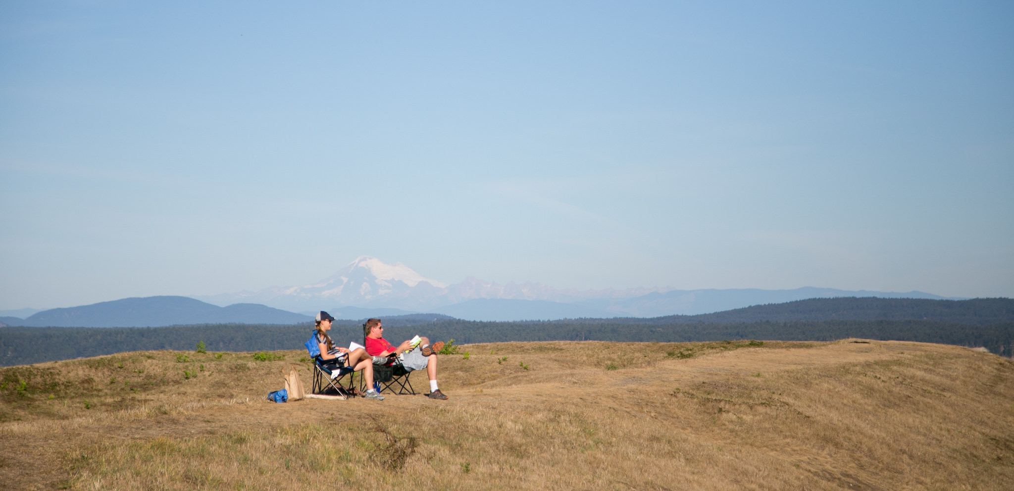 American Camp San Juan Island by Tuck Tongpattanakul