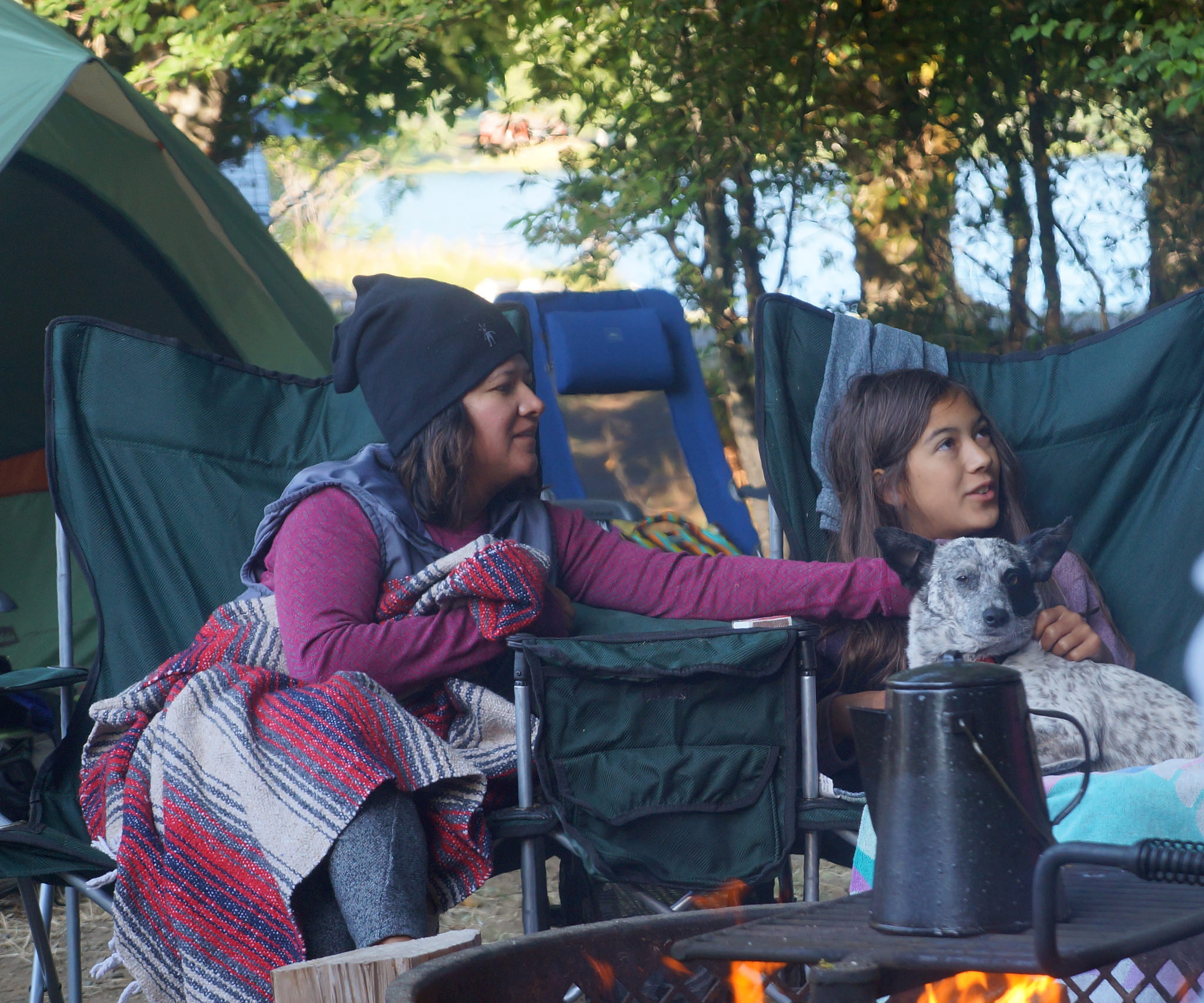 Camping at Lake Crescent