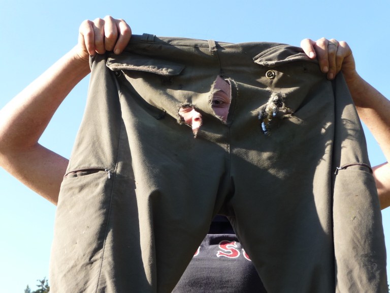Torn pants! By Alex Siefert
