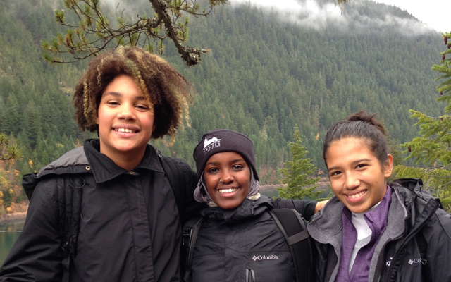 Y-WE participants on an outdoor trip in 217. Photo courtesy of Y-WE.