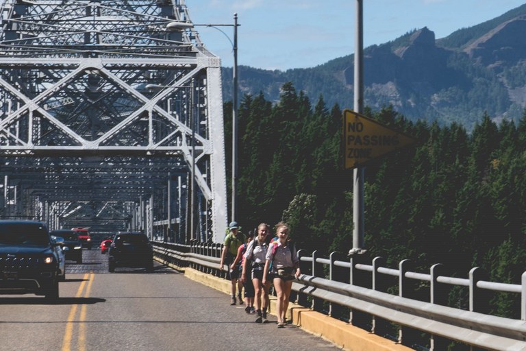 Annalise on Bridge of the Gods. Photo by Britt Le.jpg