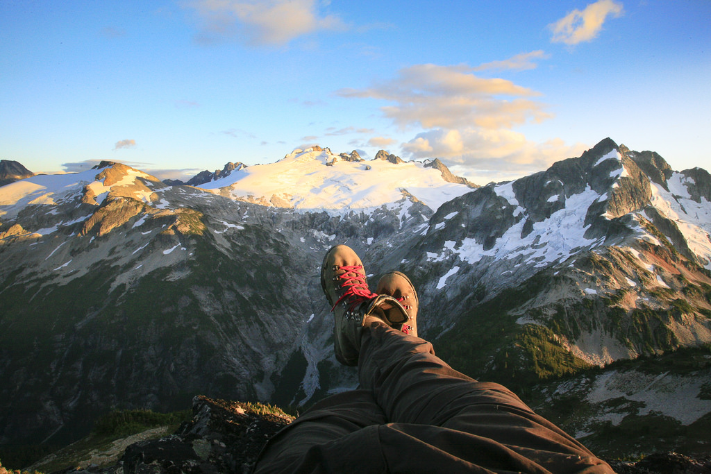 Boots above Mount Challenger. Photo by Buff Black.jpg