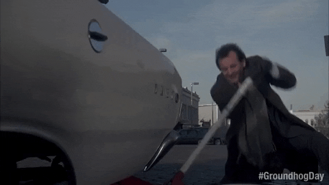 Bill Murray is ready for car trouble