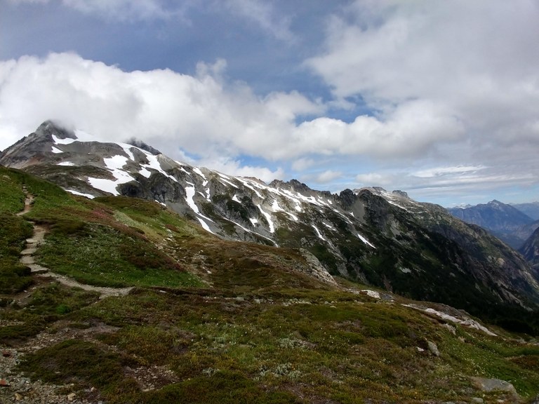 Cascade Pass trail. Photo by Julia Ladner.