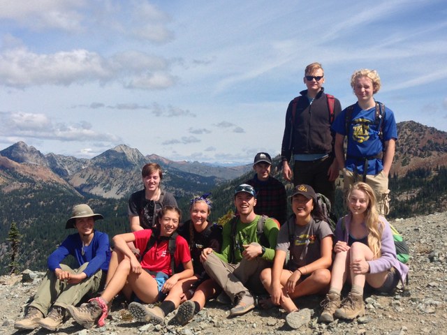 Spend your summer having adventures. One of last year's crews take a hike on their day off. 