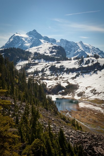 Chain Lakes trail. Trip report by craigellenwood. Photo by Craig Ellenwood. 