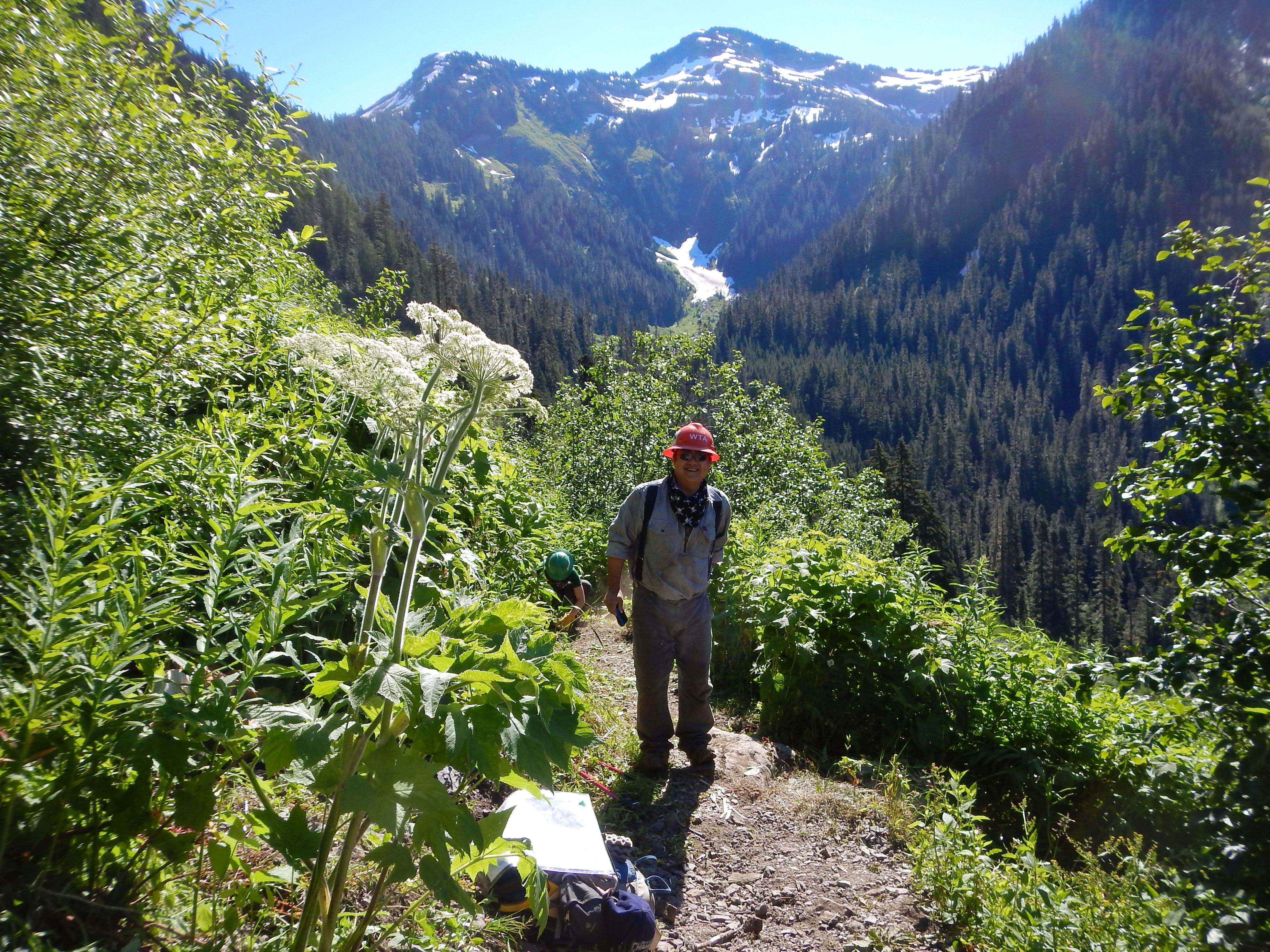 Jon Nishimura in the North Cascades