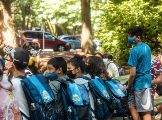 Students from El Centro de la Raza's summer programs. Photo by Lily Poppen.