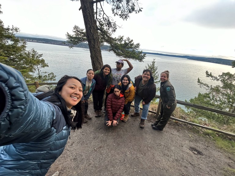 Emerging Leaders Cohort taking a selfie. Photo by MJ Sampang. 