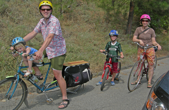 Snyder family on Centennial Trail Anna Roth Snyder family on Centennial Trail Anna Roth