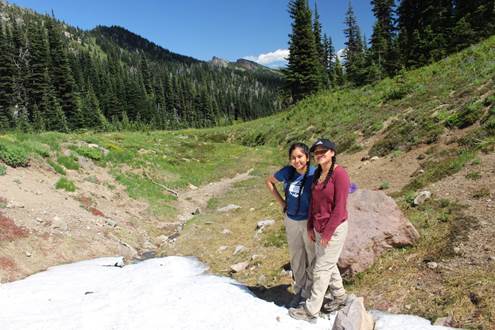 looking for snow. Photo by Michelle Piñon