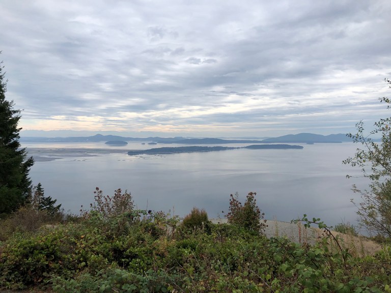 View of the Samish Bay from Samish Overlook. Photo by Akorn. 