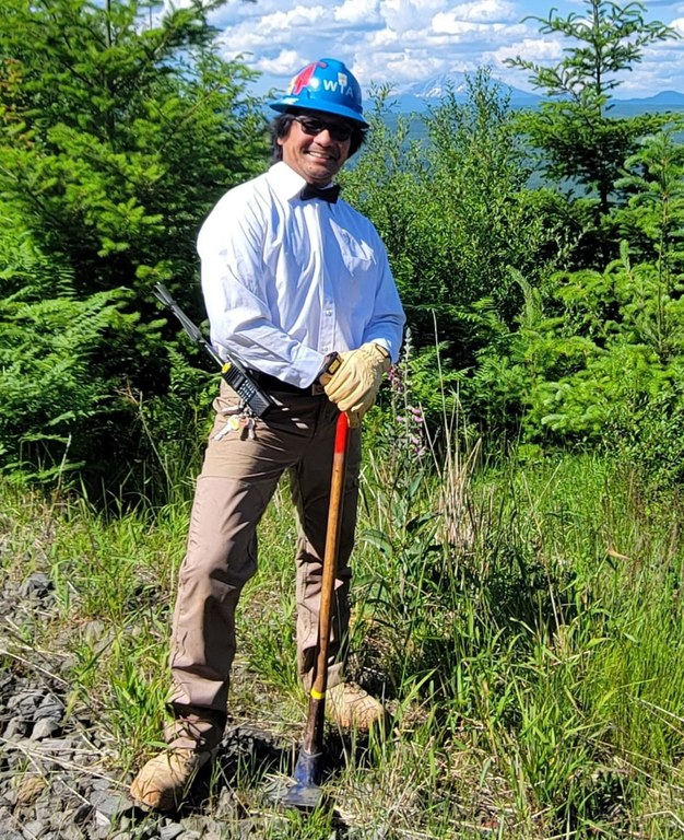 James Alexander, trail crew leader in the Southwest region. Photo courtesy of James Alexander James Alexander, trail crew leader in the Southwest region.