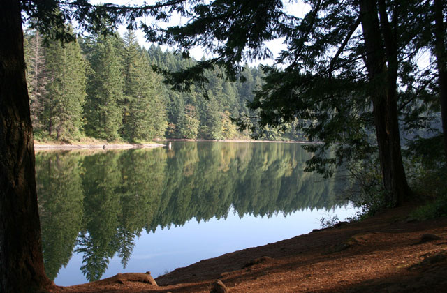 Round Lake at Lacamas Park provides a nice, quiet retreat near Vancouver. Photo by Katrena Gesler. 