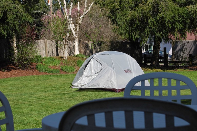 Lunch Spot and Camping Area. Photo by J. Burns.