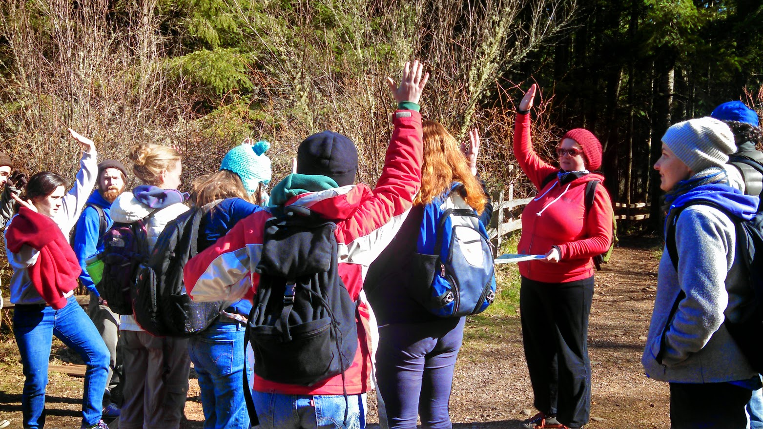 Outdoor Leadership Training Hiking Workshop photo by kdooley