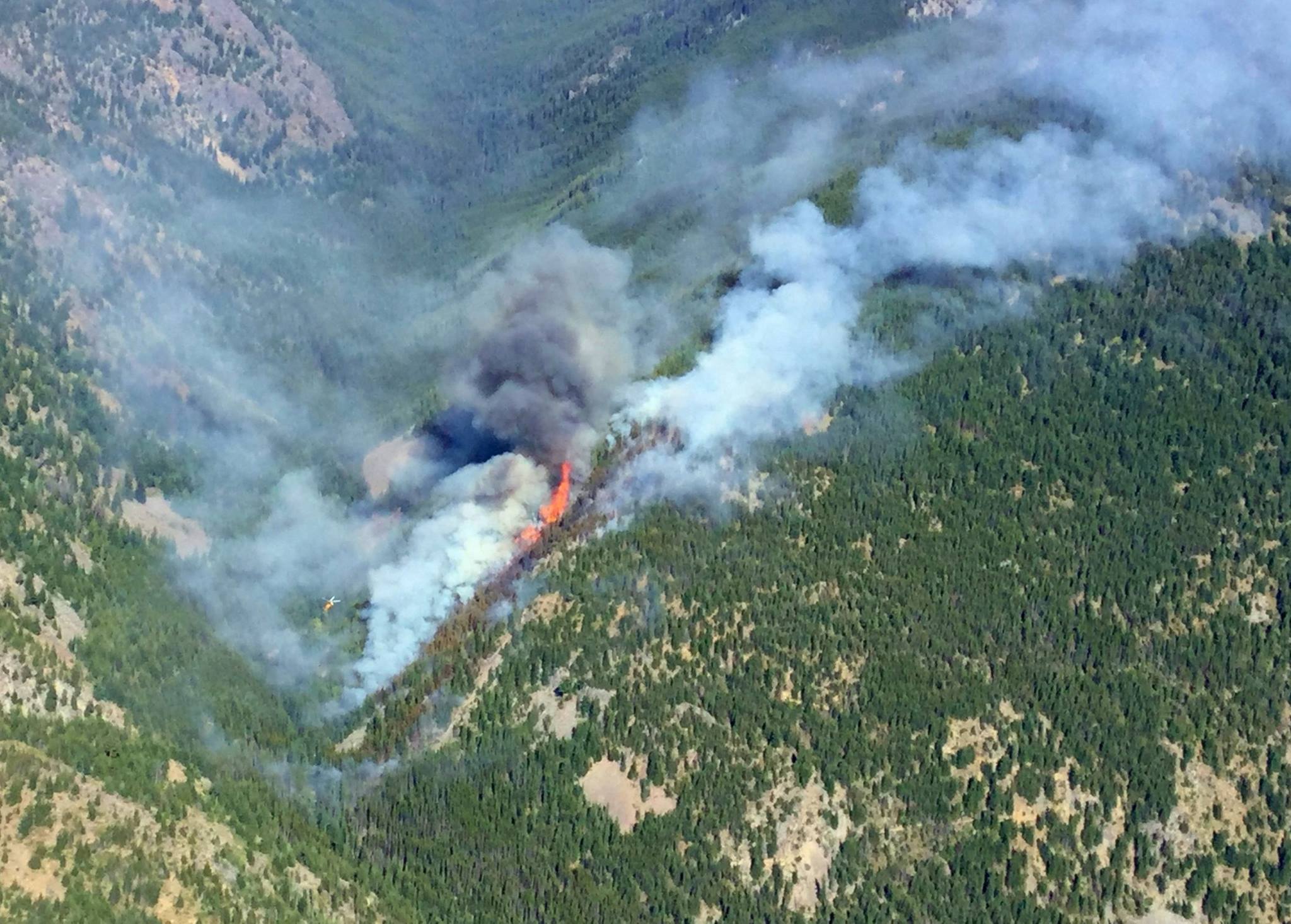 Diamond Fire July 2017 USFS