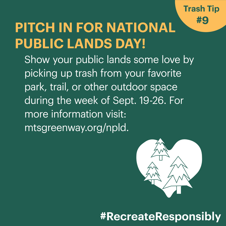 Pitch in for Public Lands