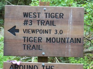 Tiger Mountain Sign