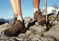 Boots on Table Mountain