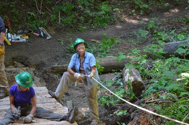 smiles on trail todd dunfield