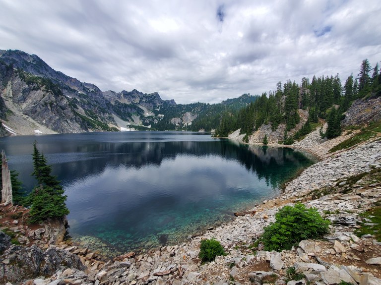 Snow Lake by Cowpie View of Snow Lake by Cowpie