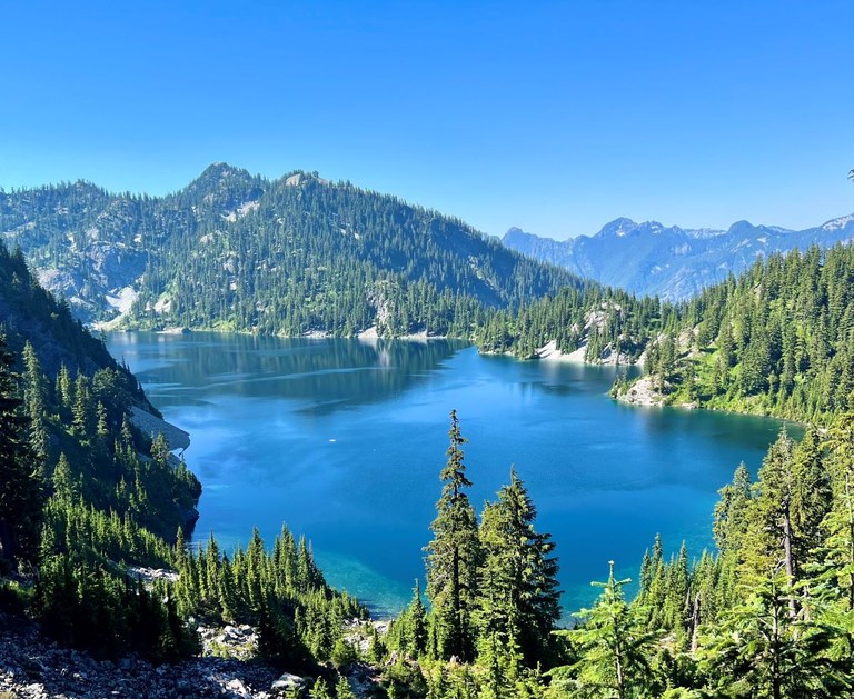View of Snow Lake. Photo by jacklam2116.