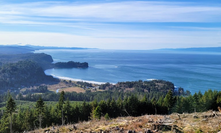 View from Striped Peak on a clear day. View from Striped Peak on a clear day.