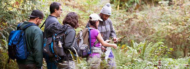 Outdoor Leadership Training workshops are held in the field and participants get the opportunity to test their leadership skills, but no experience is necessary.