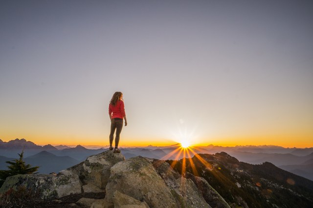 Solo hiking by Tiffany Stumpf