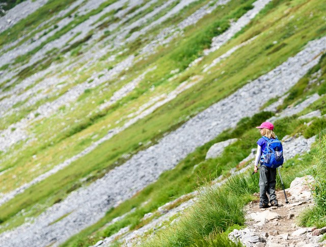 3rd Place - Hikers in Action by Jeff Lewis