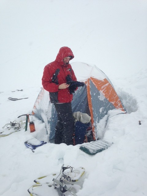 Practicing snow skills at Artist Point. Trip report and photo by BriSyts