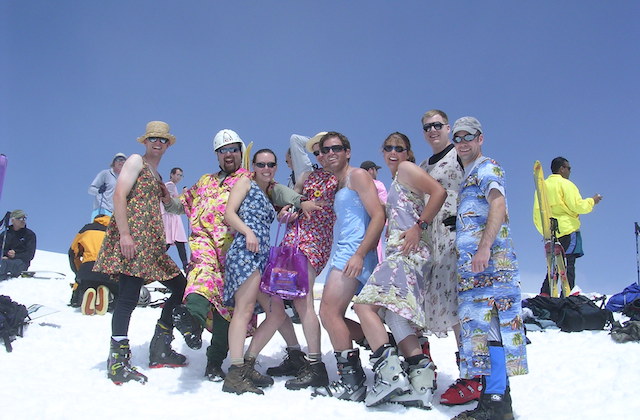 Eric Rosenberg and friends bring style to the mountain.