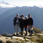 Green Mountain summit hikers