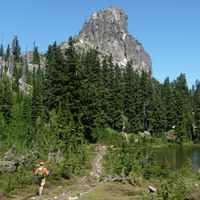 A view of Cathedral Lake. Photo by Steve Podleski